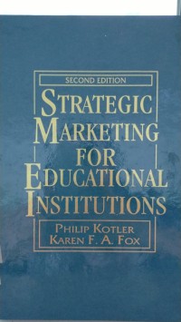 Image of Strategic marketing for educational institutions