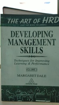 Image of The art of hrd developing management skill