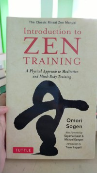 Image of Introduction to zen training: A physical approach to meditation and mind - body training