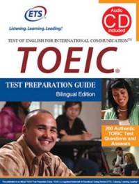 Image of TOEIC official test preparation guide