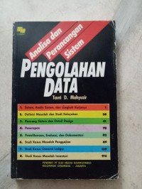 Image of Analisa dan perancangan sistem pengolahan data