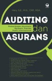 Image of Auditing dan asurans: pemeriksaan akuntansi berbasis standar audit internasional