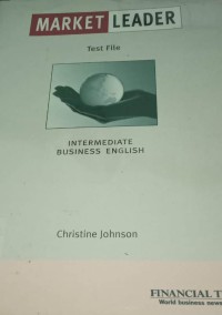 Image of Market leader intermediate business english test file