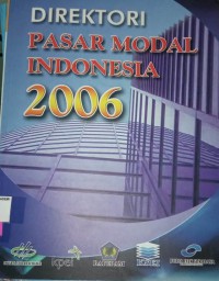 Image of Direktori pasar modal indonesia 2006