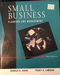 Image of Small business: planning and management