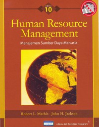 Image of Human resource managemen : manajemen sumber daya manusia edisi 10