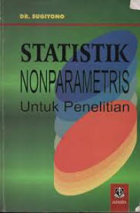 Image of Statistik nonparametris untuk penelitian
