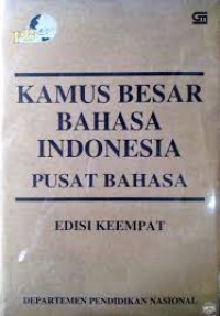 Image of Kamus besar bahasa Indonesia edisi empat