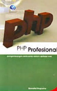 Image of PHP profesional : pengembangan data arry dalam membuat aplikasi web