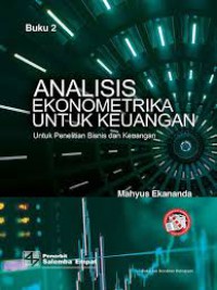 Image of Analisis ekonometrika untuk keuangan : Buku 2