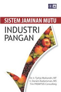 Image of Sistem jaminan mutu industri pangan
