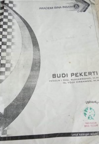 Image of Budi pekerti