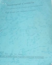 Image of Secretarial contacts : communication skills for secretaries and personal assistants