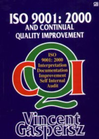 Image of ISO 9001: 2000 and continual quality improvement