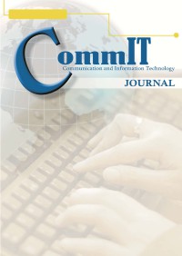 Image of Commit : Communication and information technology  Journal Vol. 7 No. 1-2  Tahun 2013
