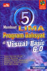 Image of Membuat lima program dahsyat di visual basic 6.0