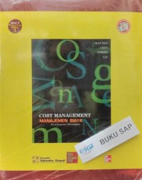 Image of Manajemen biaya-penekanan strategis buku 1