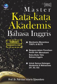 Image of Master kata-kata akademis bahasa inggris