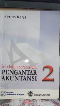 Image of Modul laboratorium pengantar akuntansi 2 (kertas kerja)