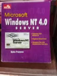 Image of Microsoft Windows NT 4.0 server