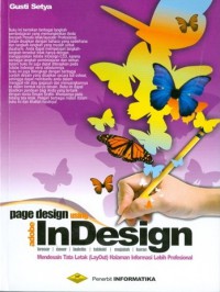 Image of Page design using adobe indesign
