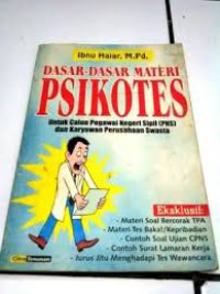 Image of Dasar-dasar materi psikotes