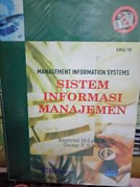 Image of Sistem informasi manajemen edisi 10 : Management information system 10 th ed