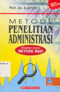 Image of Metode penelitian administrasi
