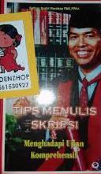 Image of Tips menulis skripsi dan menghadapi ujian komprehensif