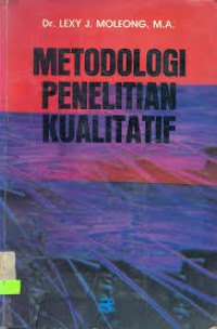 Image of Metodologi penelitian kualitatif